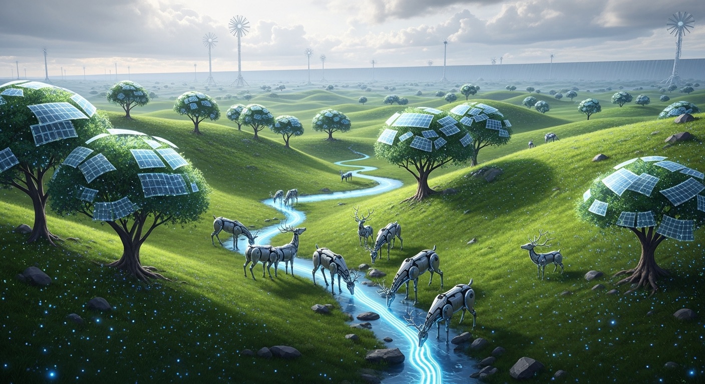 Robotic preserve landscape