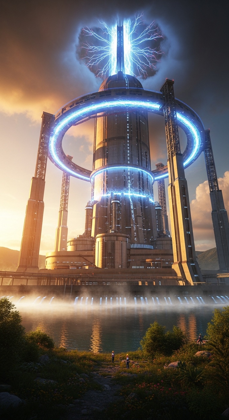 Fusion reactor landmark